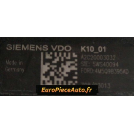 Pompe injection CR Siemens 5WS40094 Echange Standard