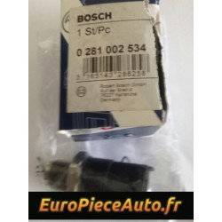 Capteur haute pression rail Bosch 0281002534
